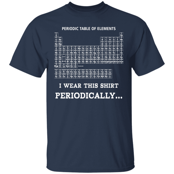 Periodic Table T-Shirt CustomCat