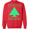 Periodic Table Ugly Christmas Sweater CustomCat