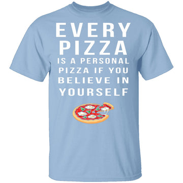 Personal Pizza T-Shirt CustomCat