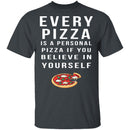 Personal Pizza T-Shirt CustomCat