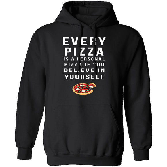 Personal Pizza T-Shirt CustomCat