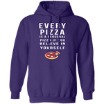 Personal Pizza T-Shirt CustomCat