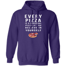 Personal Pizza T-Shirt CustomCat