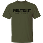 Philatelist Love To Lick It T-Shirt CustomCat