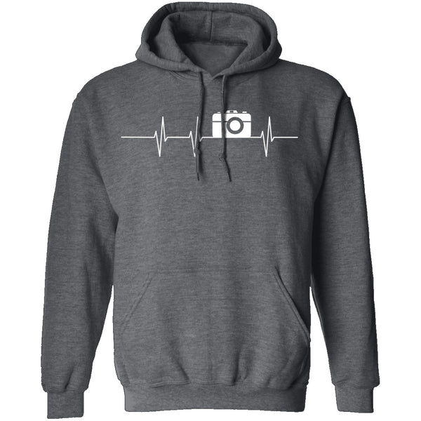 Photographer Heartbeat T-Shirt CustomCat