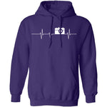 Photographer Heartbeat T-Shirt CustomCat