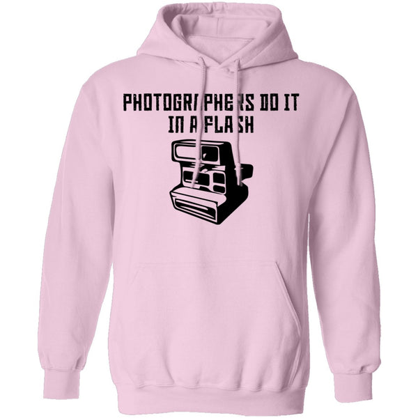 Photographers Do It In A Flash T-Shirt CustomCat
