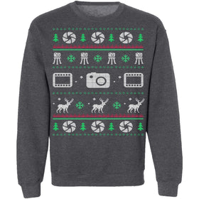 Photography Ugly Christmas Sweater CustomCat