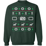 Photography Ugly Christmas Sweater CustomCat