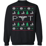 Physical Therapist Ugly Christmas Sweater CustomCat
