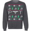 Physical Therapist Ugly Christmas Sweater CustomCat