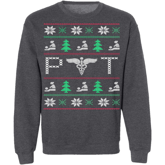 Physical Therapist Ugly Christmas Sweater CustomCat
