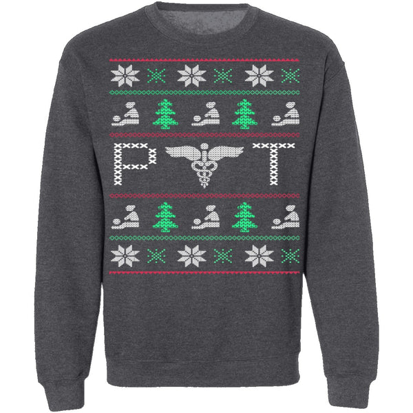 Physical Therapist Ugly Christmas Sweater CustomCat