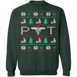 Physical Therapist Ugly Christmas Sweater CustomCat