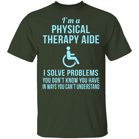 Physical Therapy Aid T-Shirt CustomCat