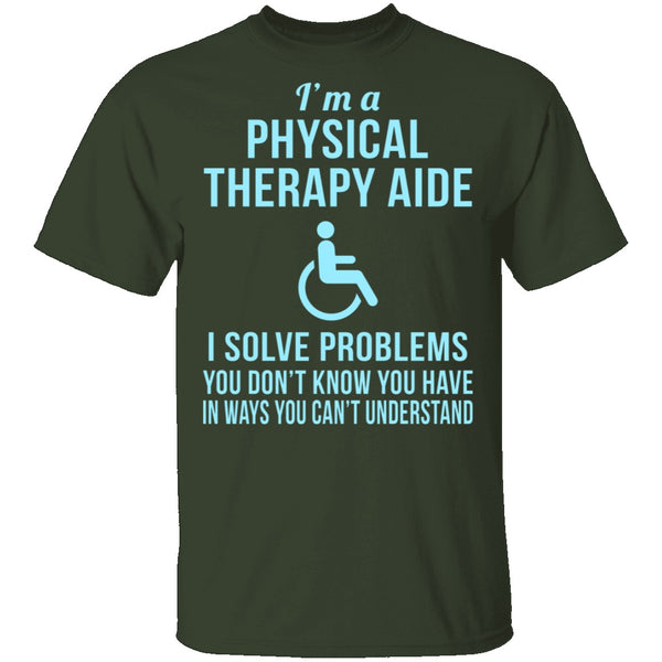 Physical Therapy Aid T-Shirt CustomCat
