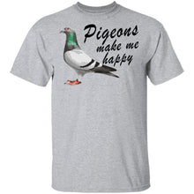 Pigeons Make Me Happy T-Shirt