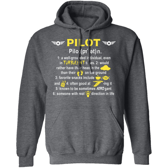 Pilot Definition T-Shirt CustomCat