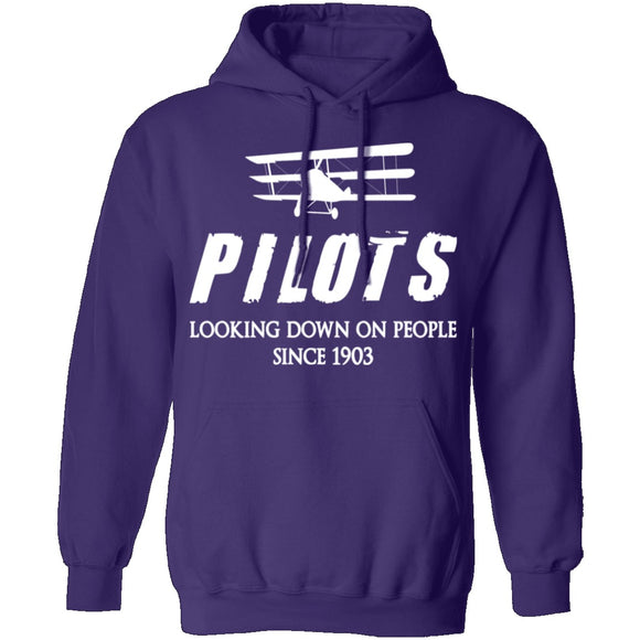 Pilots Looking Down On People T-Shirt CustomCat