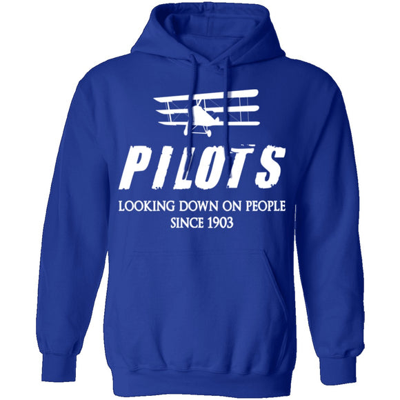 Pilots Looking Down On People T-Shirt CustomCat