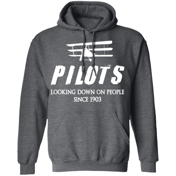 Pilots Looking Down On People T-Shirt CustomCat