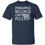 Pineapple Pizza T-Shirt CustomCat