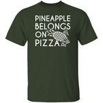 Pineapple Pizza T-Shirt CustomCat