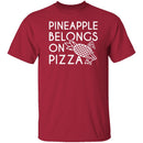 Pineapple Pizza T-Shirt CustomCat