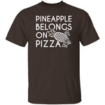 Pineapple Pizza T-Shirt CustomCat