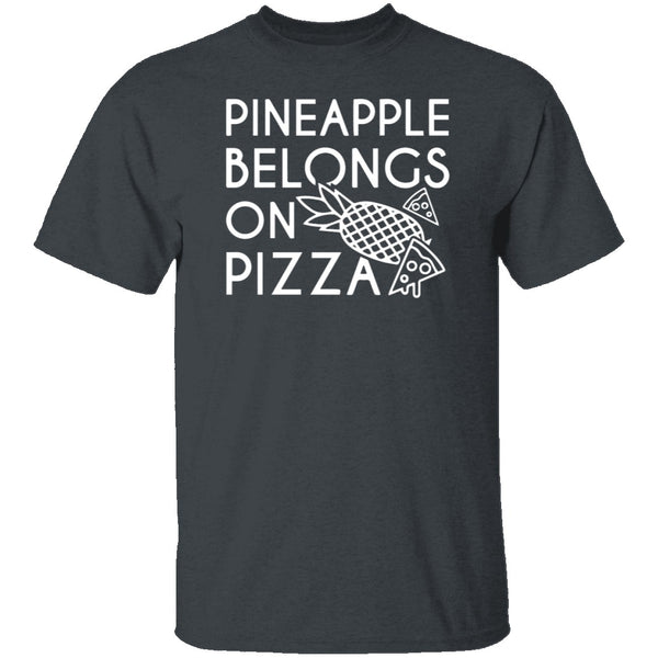 Pineapple Pizza T-Shirt CustomCat
