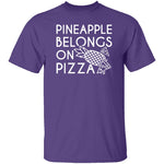 Pineapple Pizza T-Shirt CustomCat