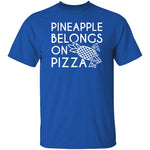 Pineapple Pizza T-Shirt CustomCat