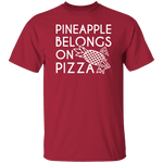 Pineapple Pizza T-Shirt CustomCat