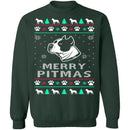Pitbull Ugly Christmas Sweater CustomCat