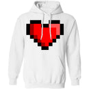 Pixel Heart T-Shirt CustomCat