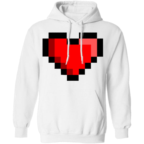 Pixel Heart T-Shirt CustomCat
