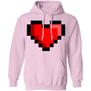 Pixel Heart T-Shirt CustomCat