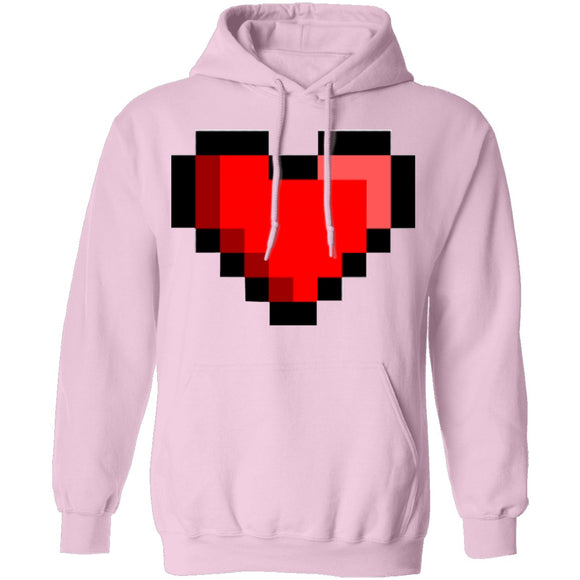 Pixel Heart T-Shirt CustomCat