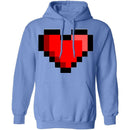 Pixel Heart T-Shirt CustomCat