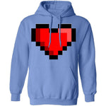 Pixel Heart T-Shirt CustomCat