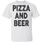 Pizza And Beer T-Shirt CustomCat
