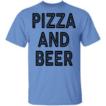 Pizza And Beer T-Shirt CustomCat