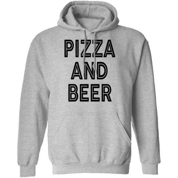 Pizza And Beer T-Shirt CustomCat