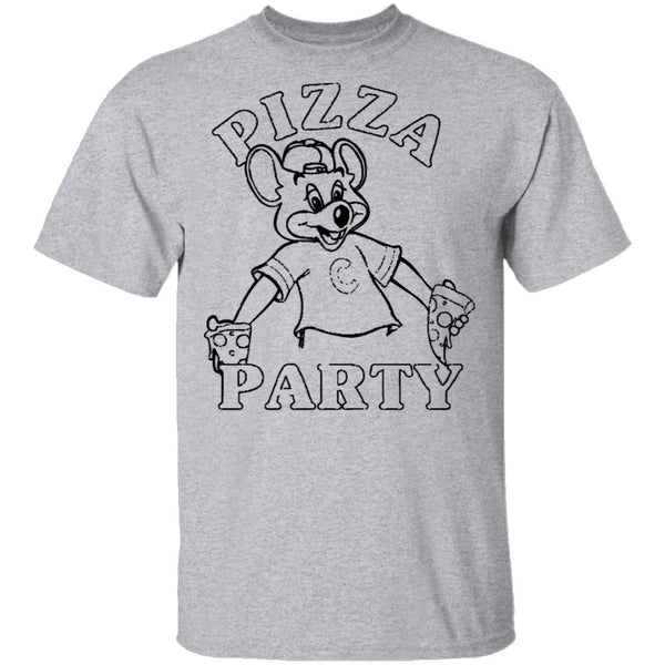 Pizza Party Chucky Cheese T-Shirt CustomCat