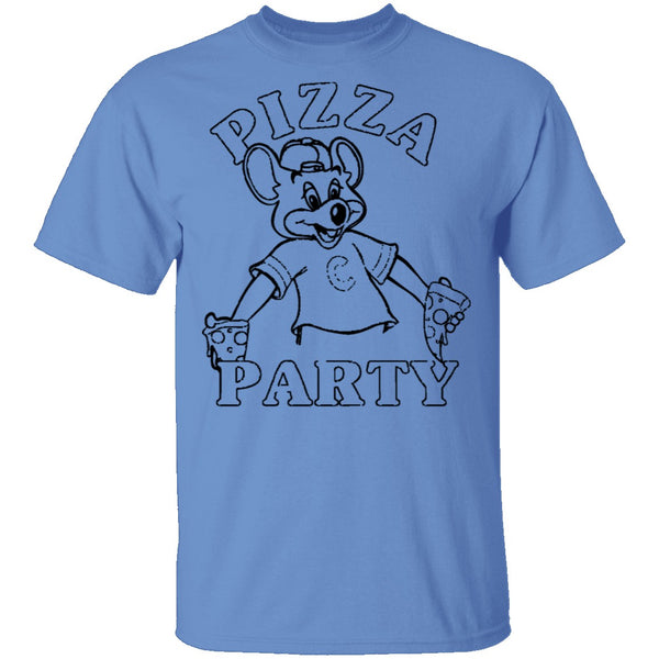 Pizza Party Chucky Cheese T-Shirt CustomCat