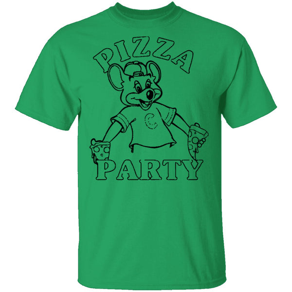 Pizza Party Chucky Cheese T-Shirt CustomCat