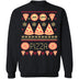 Pizza Ugly Christmas Sweater CustomCat