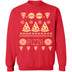 Pizza Ugly Christmas Sweater CustomCat