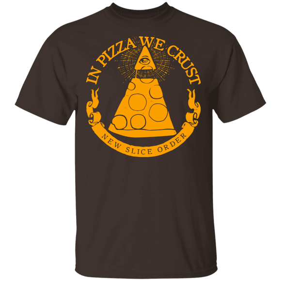 Pizza We Crust T-Shirt CustomCat