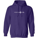 Plane Heartbeat T-Shirt CustomCat